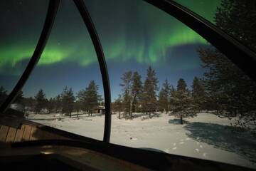 Фото номера Номер Aurora Bubble Отель Wilderness Hotel Nellim &amp; Igloos г. Неллимо 8