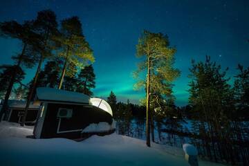 Фото номера Номер Aurora Bubble Отель Wilderness Hotel Nellim &amp; Igloos г. Неллимо 6
